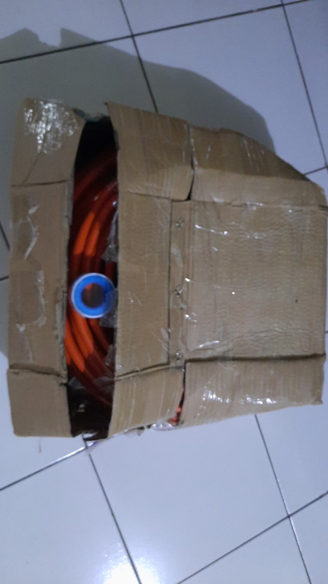 Pipa Air Panas 1/2 X 1 Mtr (rifeng) - Pe(x) Multilayer Orange B1216