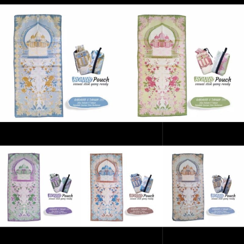 Sajadah Saku Motif Abu Dhabi