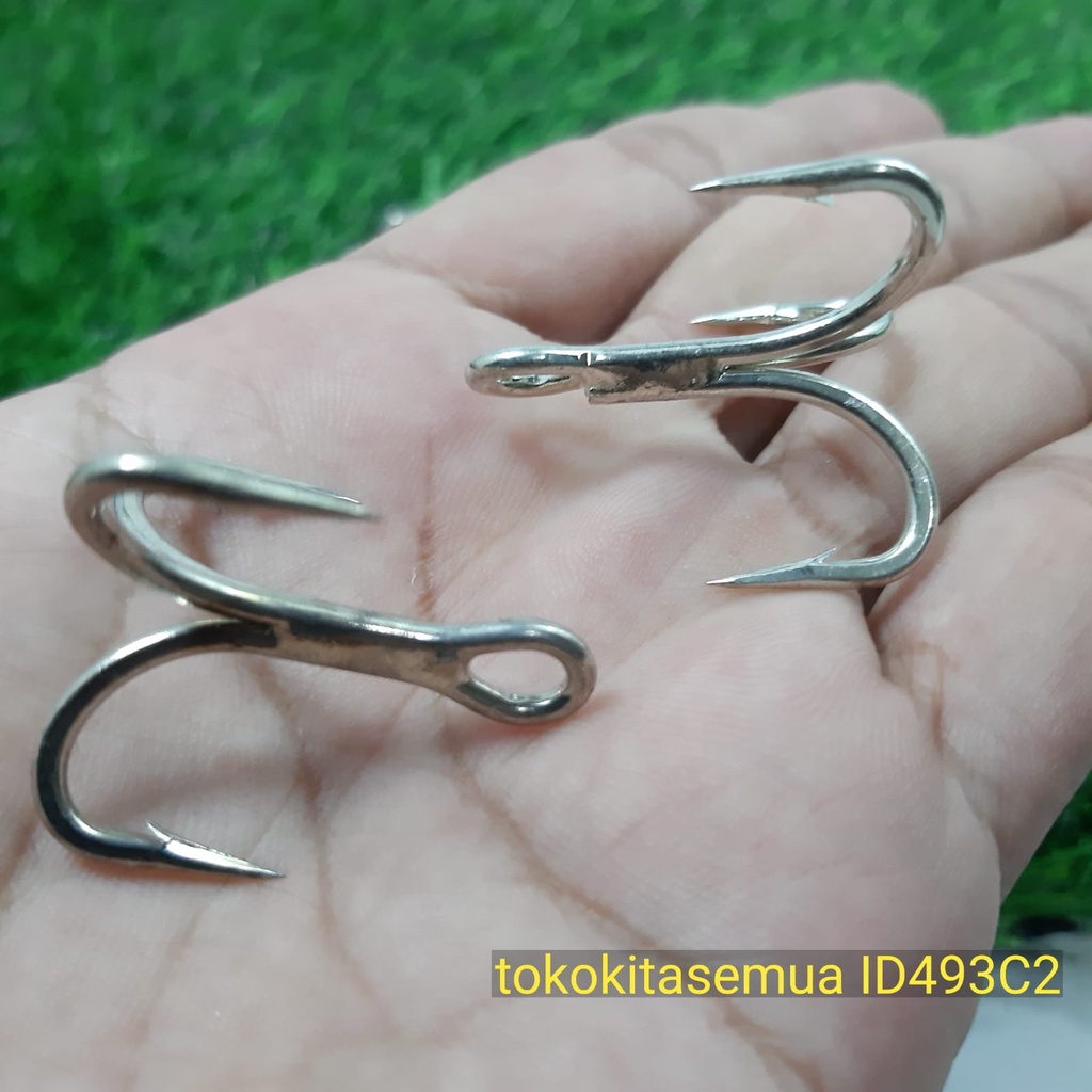 Mata Kail Pancing Original VMC Trebel Nomor Ukuran 2/0 ID493C2