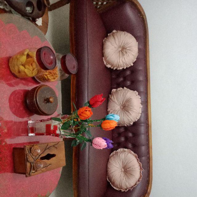 Bantal Bulat Eropa Diameter 40cm / Bantal Labu