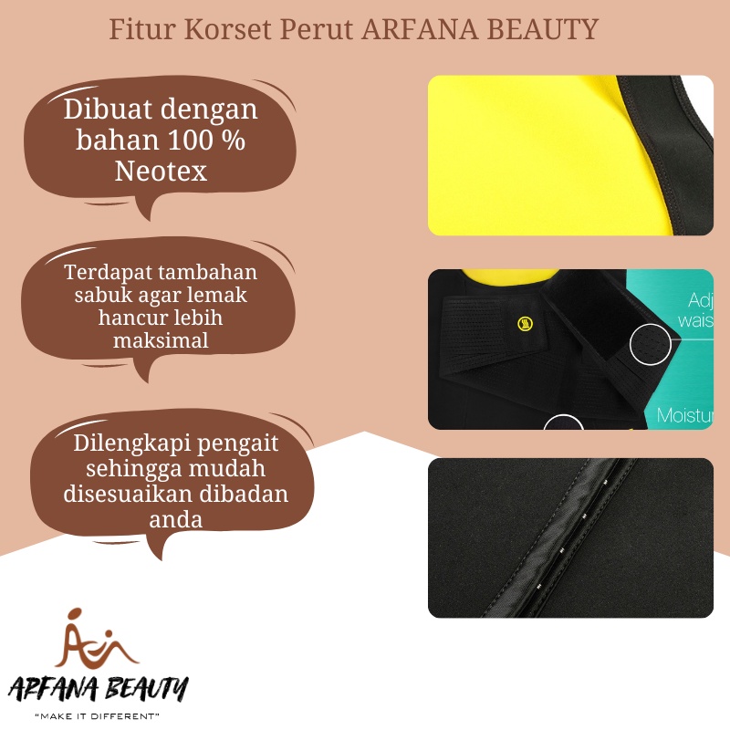 KORSET PELANGSING PENGECIL PERUT BUNCIT  WANITA  TANTOP PLUS CINCHER BELT 2 IN 1 HOT SHAPER TERBARU