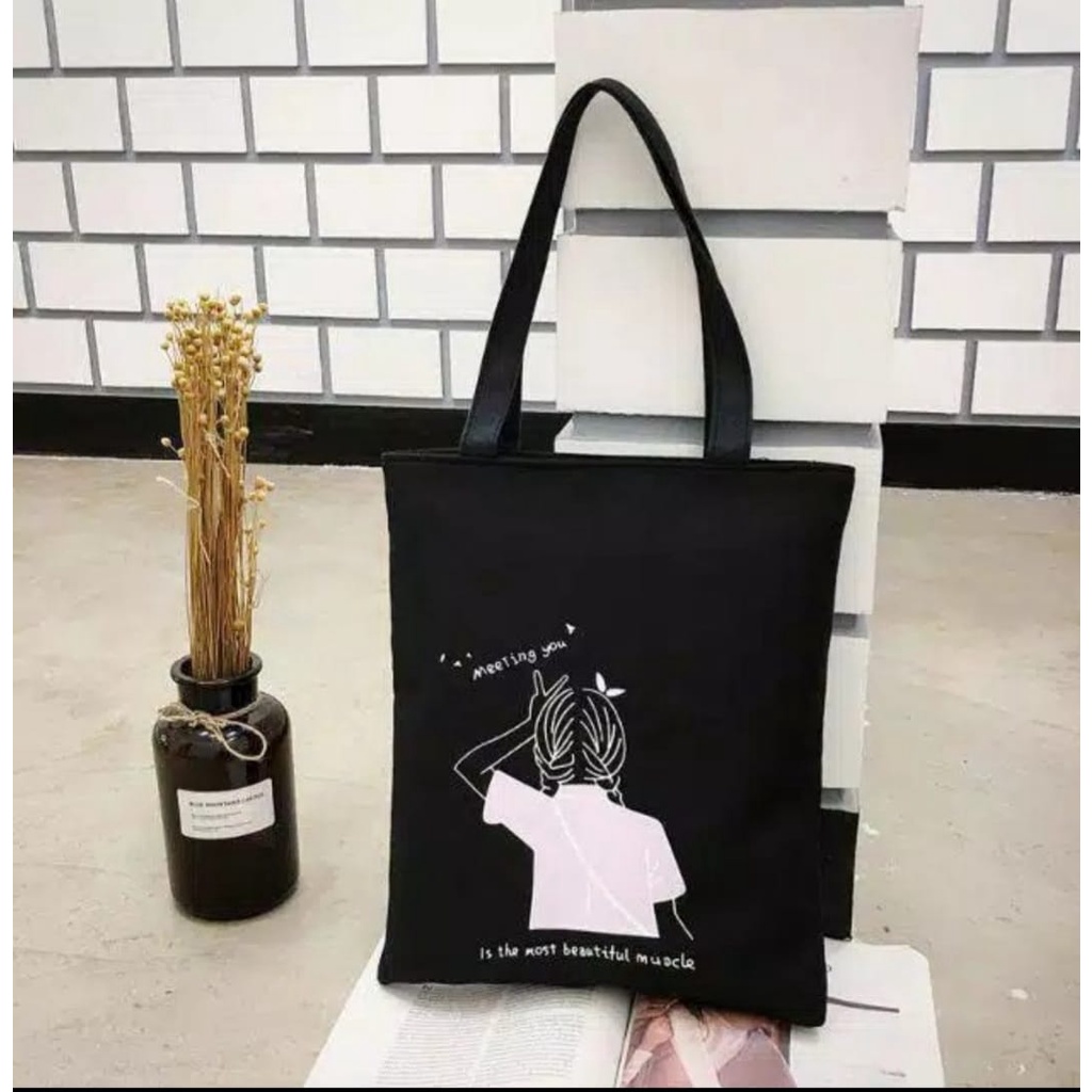 Tote Bag Termurah over tote bag tas tote wanita kpop murah custom motif C