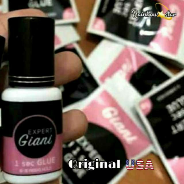 Giani Super Strong Glue / Giani Glue Original USA / Lem Bulumata Giani 0.5 sec dan 1 sec