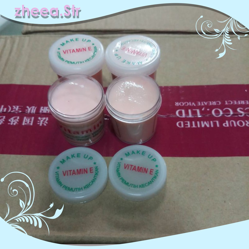 Cream Vitamin e Original Make Up Wajah Krim Pemutih Perawatan Kecantikan Murah