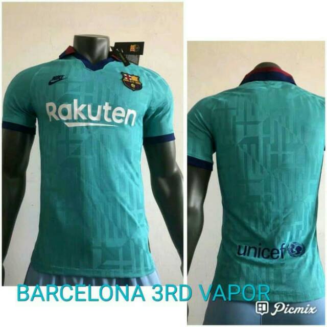 Jersey Baju Bola Barca 3rd Player Issue Vaporknit 2019 2020 Top Quality