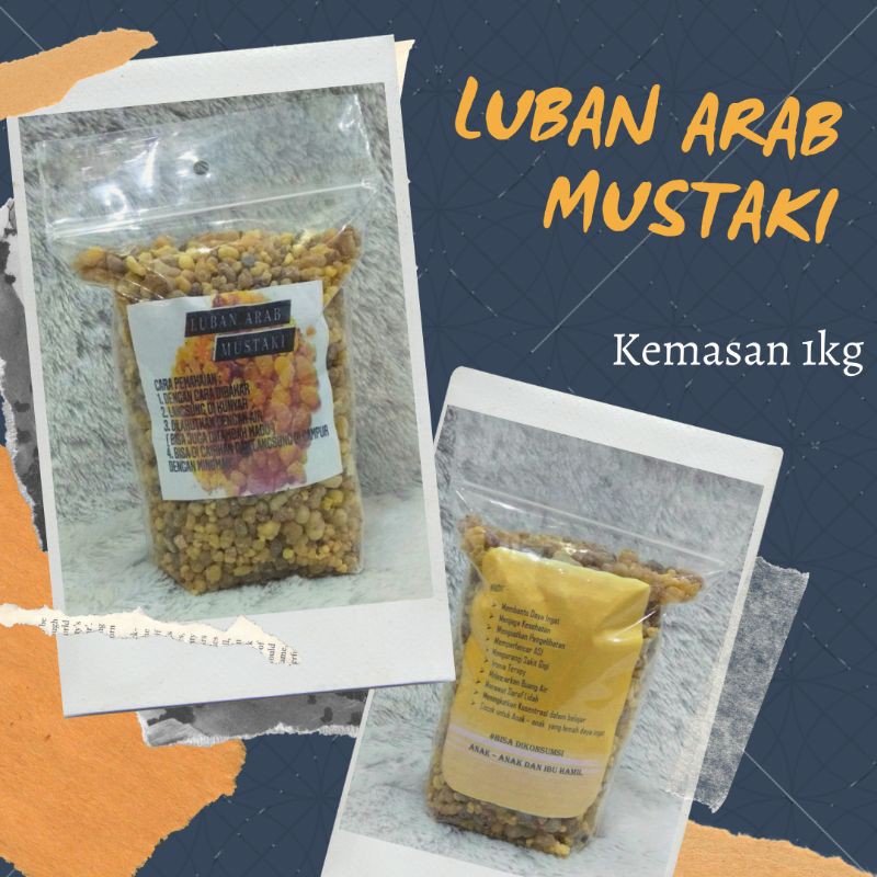 

LUBAN ARAB 1KG / LUBAN KONSUMSI /LUBAN SAUDI /LUBAN MUSTAQI / LUBAN ORI SAUDI /MENYAN ARAB