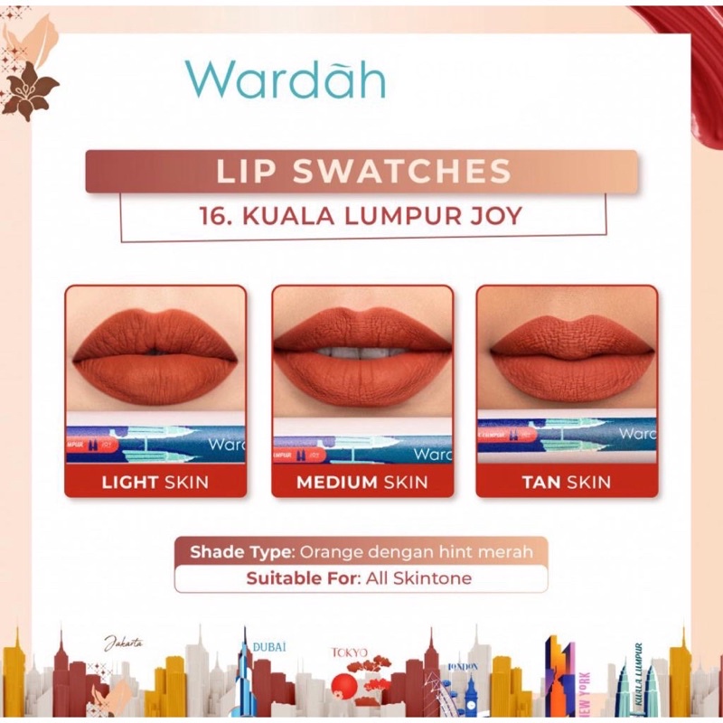 WARDAH COLORFIT LAST ALL DAY LIP PAINT