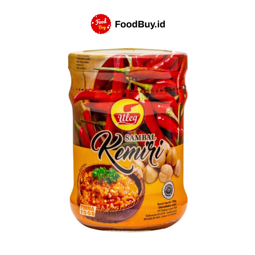

Finna Uleg Sambal Kemiri 180 gr