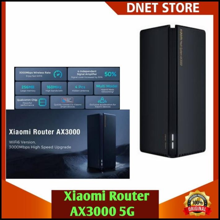 Ax3000 Router Wifi 6 Gigabite 2.4Ghz 5 Core Dual Band