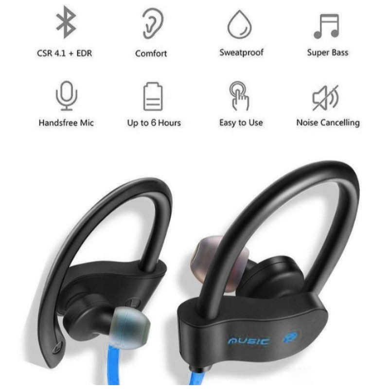 WIRELESS SPORT BLUETOOTH HEADSET RT558 / RT 558 HIGH QUALITY