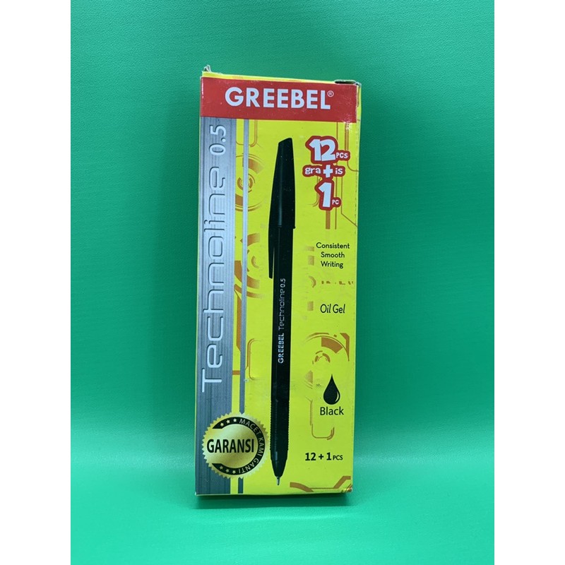 

Greebel Pulpen / Ballpoint / Balpoint / Bolpen / Pen Technoline 0.5 per box