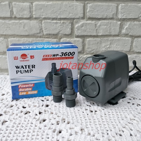 YAMANO WP 3600 WP3600 mesin pompa celup kolam hidroponik aquarium aquascape