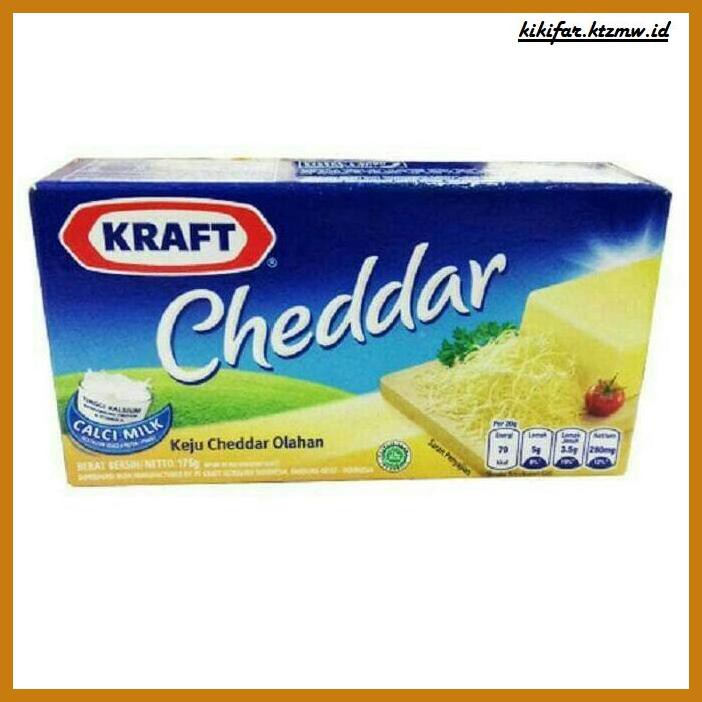 

Ujekujek- Keju Kraft Cheddar 175Gram -Original.