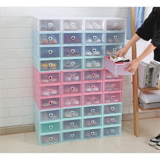 SLIDING SHOES BOX SS860 SHOES ORGANIZER BOX SERBAGUNA BOX SEPATU