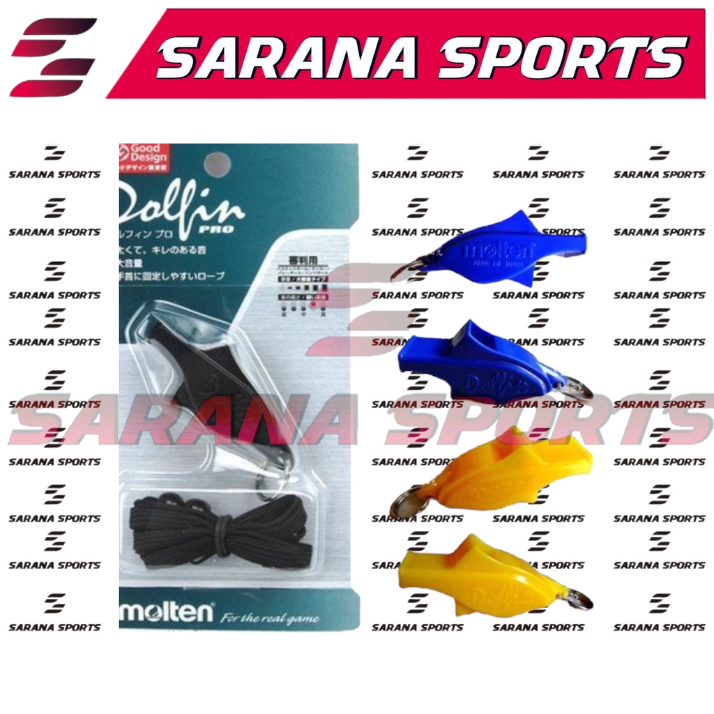 Pluit Peluit Molten Dolphin Pro Whistle Sempritan Wasit