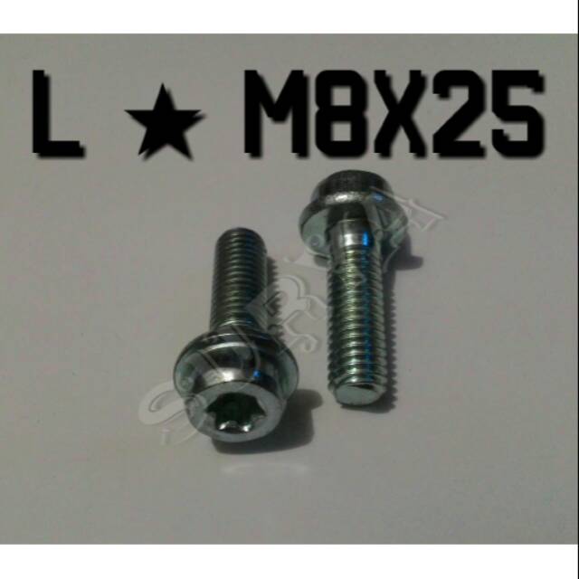 Baut Pangkon Cakram L Bintang M8