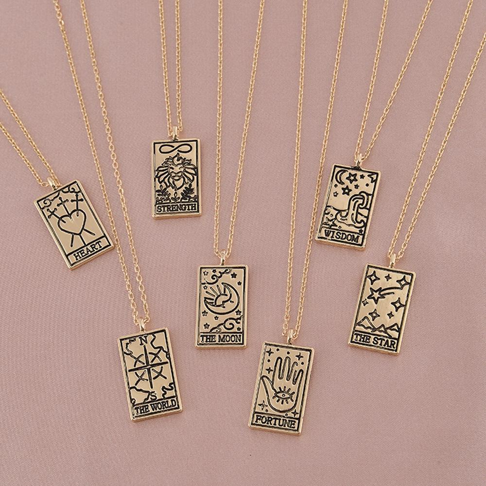 Lily Pendant Kalung Fashion Kreatif Kekuatan Keperkasaan Rantai Klavikula Vintage