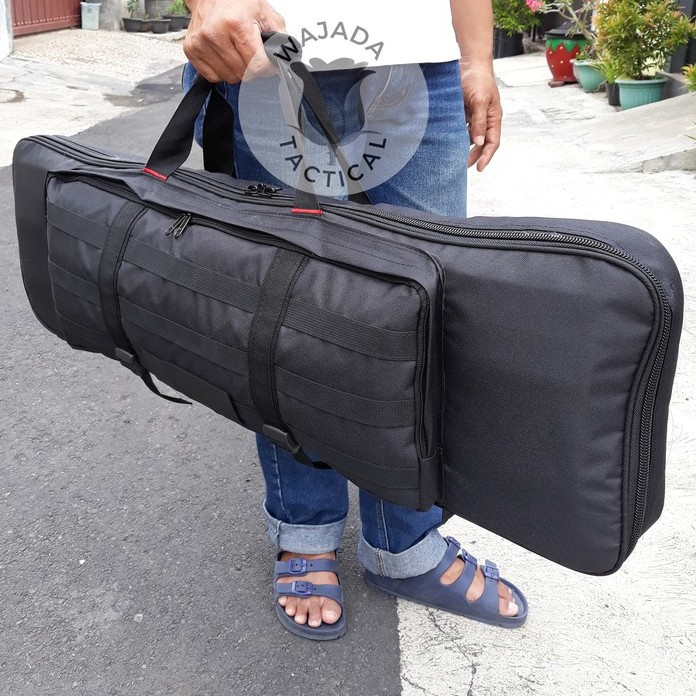 Tas Senapan Panjang 90 cm Isi 2 Gun Bag TNI POLRI Tas Senjata