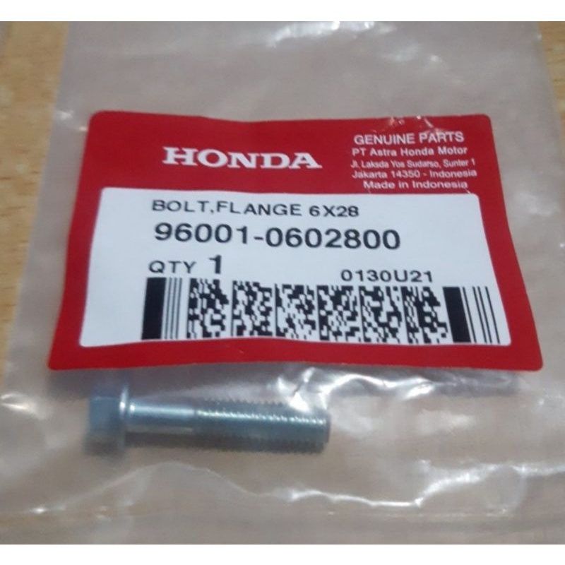 Baut CVT PCX 150 Vario 6x28 Original Honda 96001-0602800