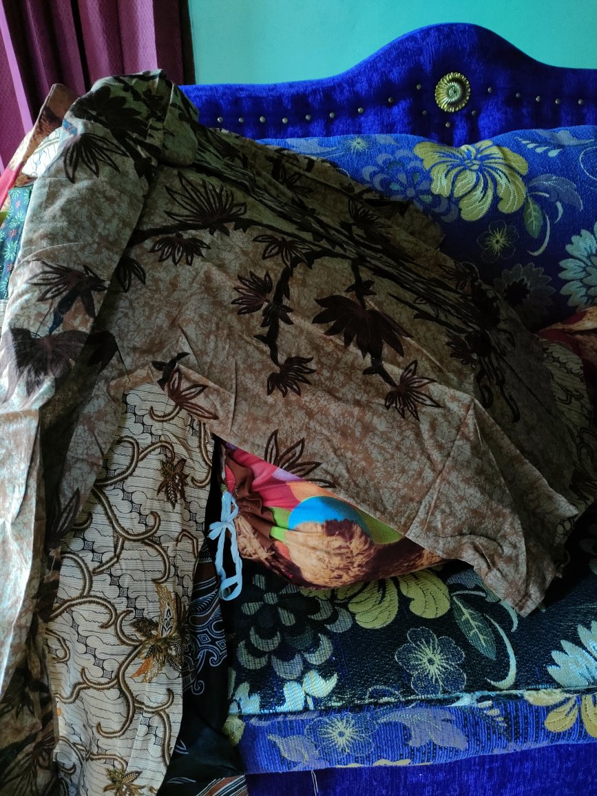 Atasan Batik Dolby Dolbi Dobby Doby Tenun Sutra Tulis Halus Katun Atbm Baron ,sarombit Atasan