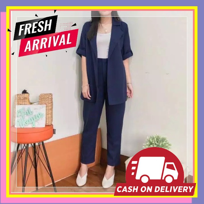 Set Clara Baju Piyama Setelan Wanita Kekinian One Set Stelan Wani OZ953 Mesya Set 2In1/Setelan Baj