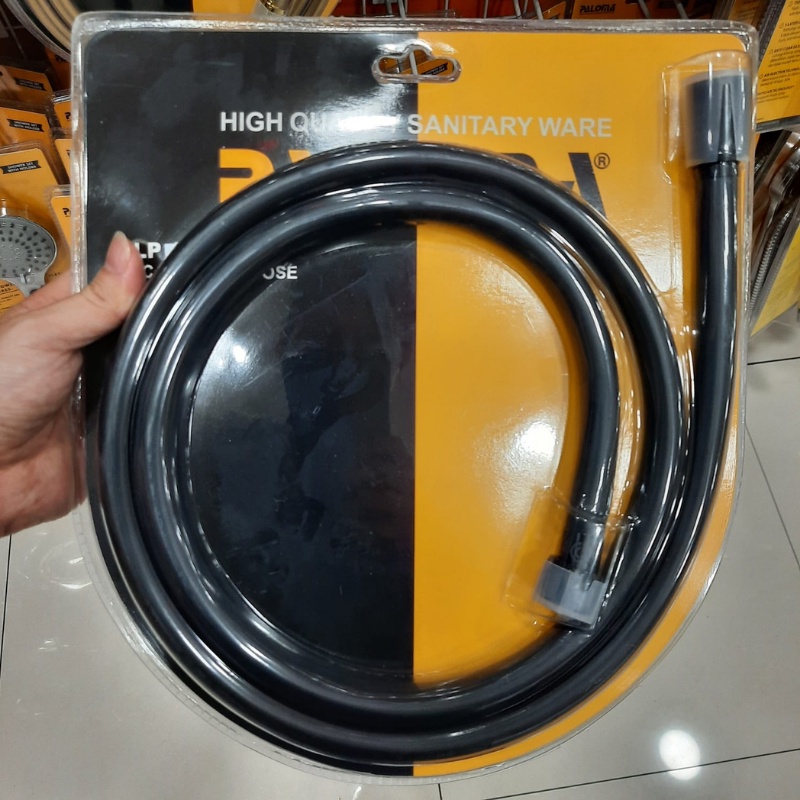 PALOMA FLP 9202 Flexible Hose Selang Handshower Hand Shower Fleksibel HITAM BLACK MATTE