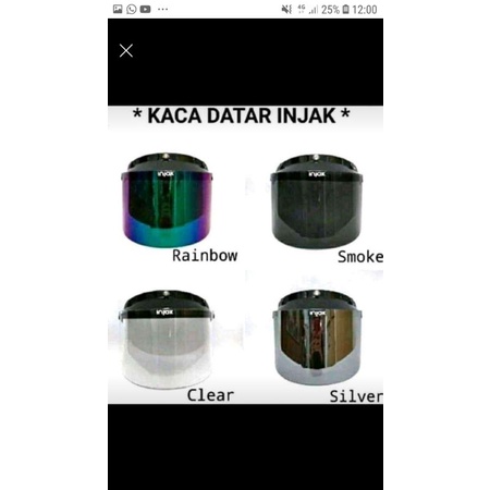 kaca datar injak
