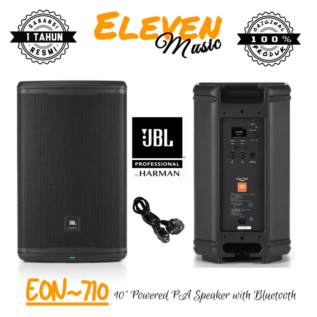 JBL EON710 Speaker PA Aktif 10 inch dengan Bluetooth