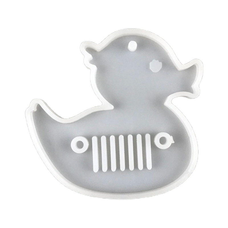 SIY  Diy Duck Keychains DIY Epoxy Craft Necklace Keychain Jewelry Mold Gift Craft