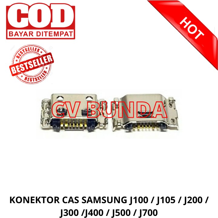 KONEKTOR CAS SAMSUNG J1 / J105 / J2 / J3 /J4 / J5 / J7