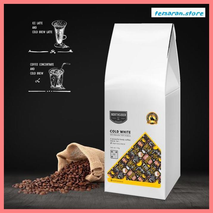 

Kopi- BIJI KOPI SUSU COLD WHITE BLEND - 1KG NORTHSIDER COFFEE - BIJI KOPI -Biji-Kopi.