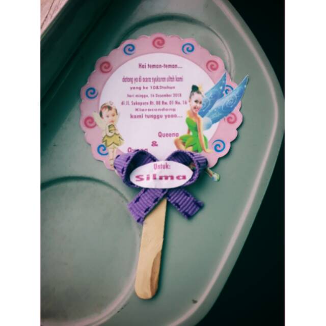 Undangan ultah custom