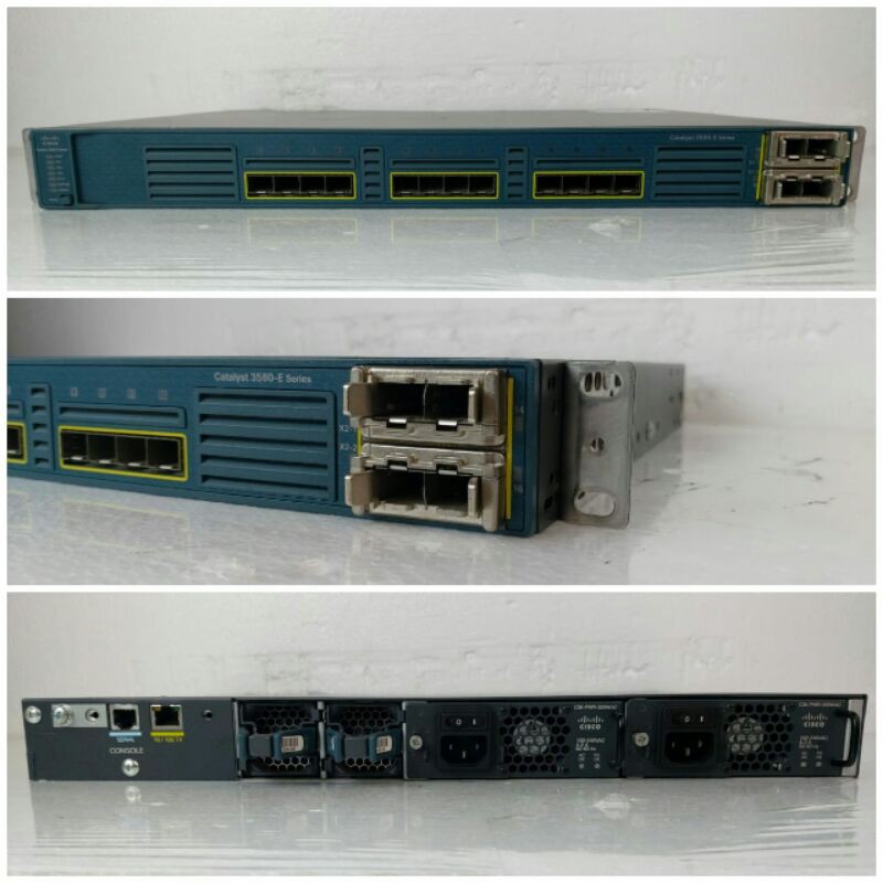 CISCO WS-C3560E-12SD-E 12 Port SFP Giga Layer 3 Switch 10G