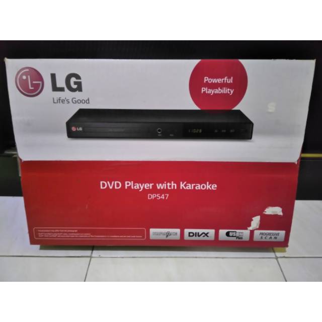 DVD DP547 merek LG