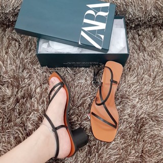 Zara Strappy  heels Sandal  890 Shopee Indonesia