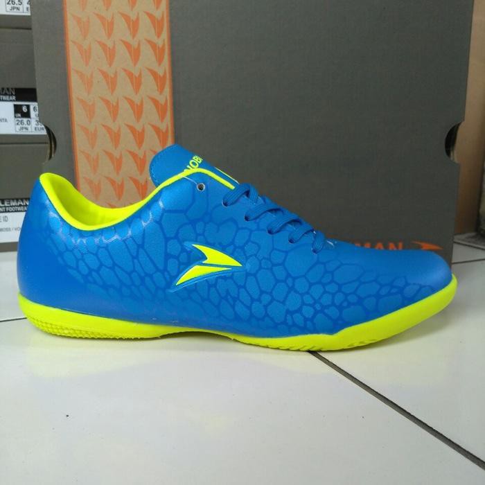 SEPATU FUTSAL NOBLEMAN ROGUE ID. BLUE/NEON FULL ORIGINAL