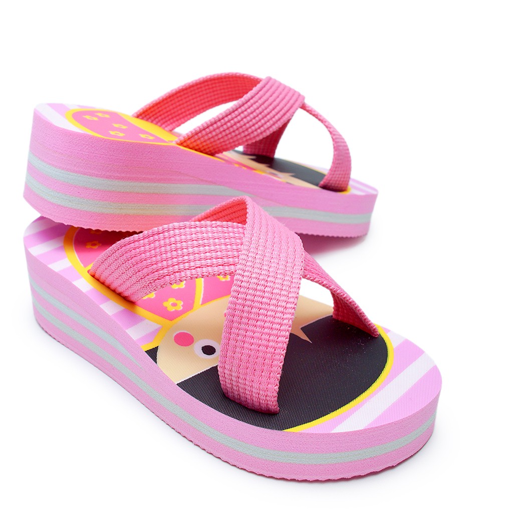 DNOIR Sandal Anak Perempuan SELOP2530 PINK