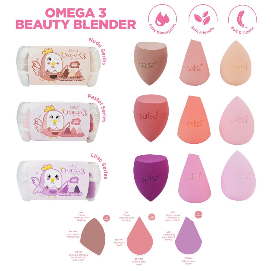 Salsa Omega 3 Beauty Blender