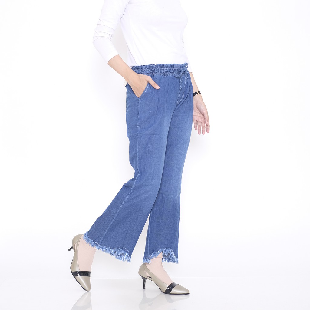 Haymeestore Celana  Jeans Celana  Boyfriend Cutbray  Jeans 