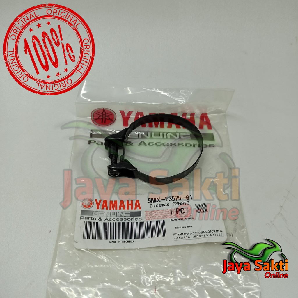 KLEM KARET FILTER UDARA MIO - SOUL - FINO - NOUVO ASLI YAMAHA