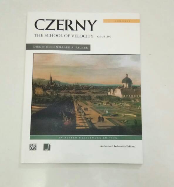 Czerny the School of Velocity op.299 edisi Alfred Masterwork Indonesian Edition buku piano advanced