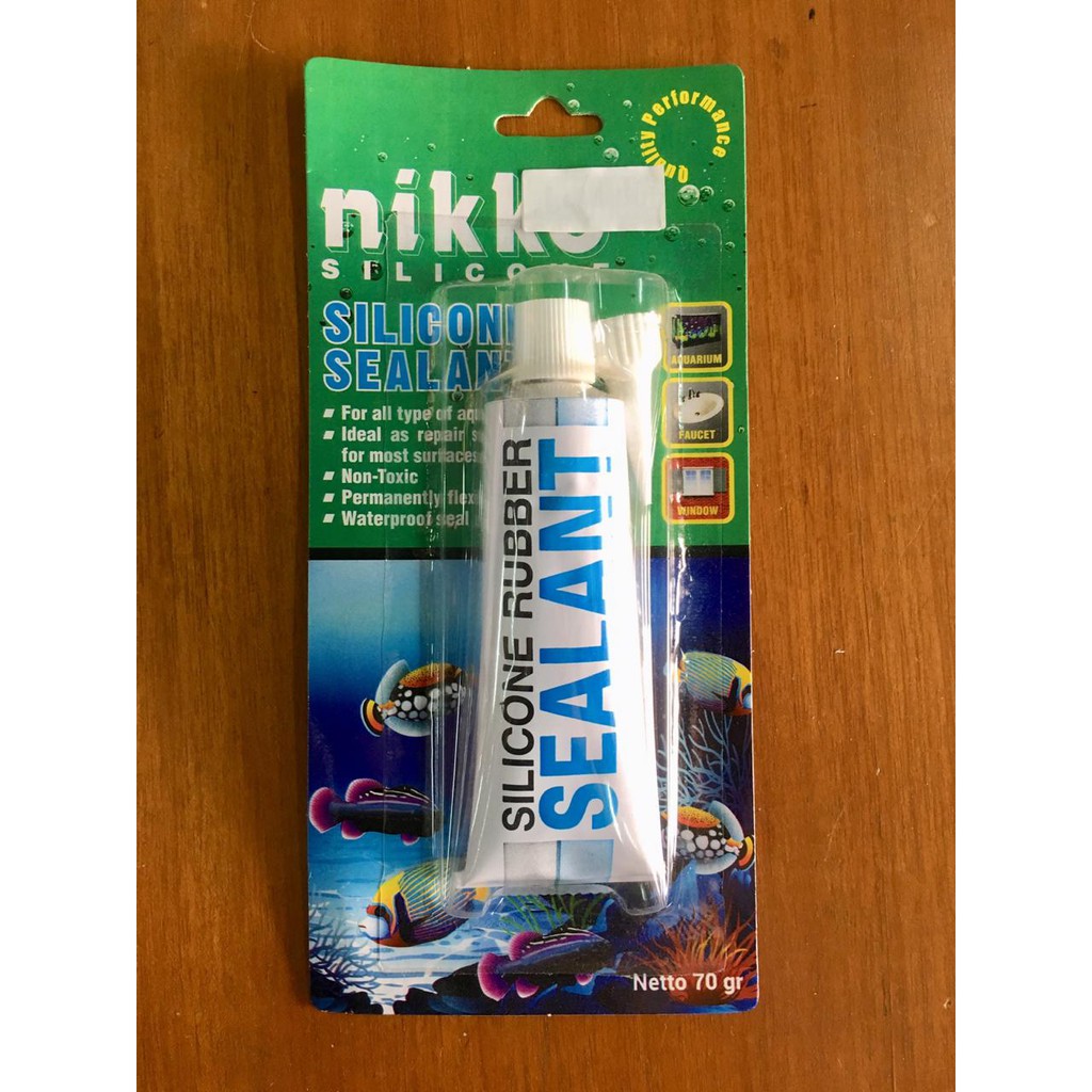 

Sealant 70 gr - CLEAR / Lem Kaca 70 gram - BENING / Silicone / Lem Aluminium