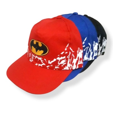 Topi Anak Baseball Model Batman Laki Laki Usia 3 - 7 Tahun KEREN