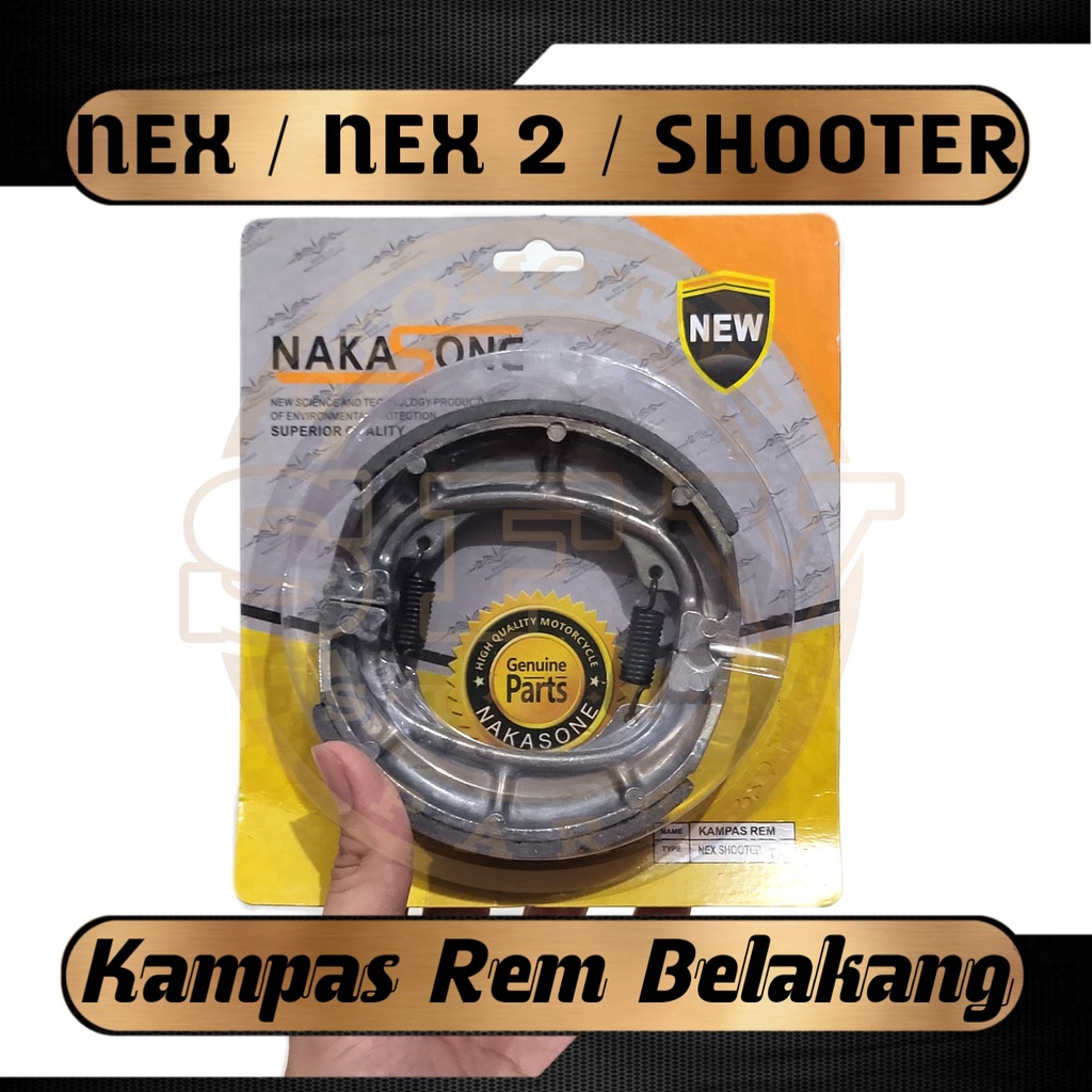 Kampas Rem Belakang Nex / Nex 2 / Shooter