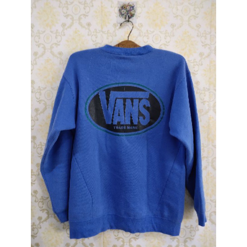 crewneck vans second / preloved