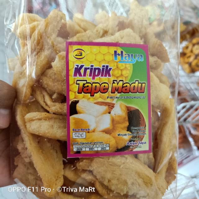 

KRIPIK TAPE MADU KHAS BLITAR