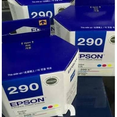 Jual Tinta Epson 290 Color untuk Printer Epson WF100 Murah