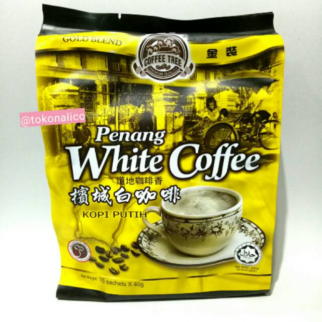 

COFFEE TREA WHITE COFFEE 600GR X 15SCHTS