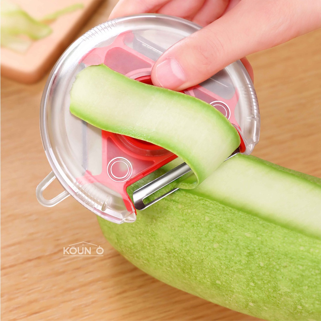 Pisau Pengupas Buah &amp; Sayur 3 in 1 Alat Kupas Kentang Pisau Dapur Stenlis Serbaguna Peeler Stainless