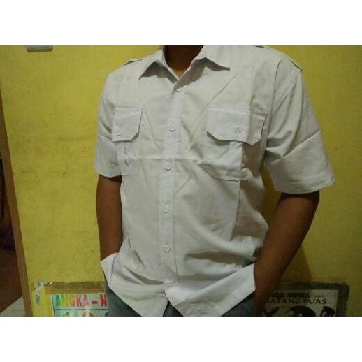 Kemeja Putih Pns Pria Baju Pdh Cowok Best Quality